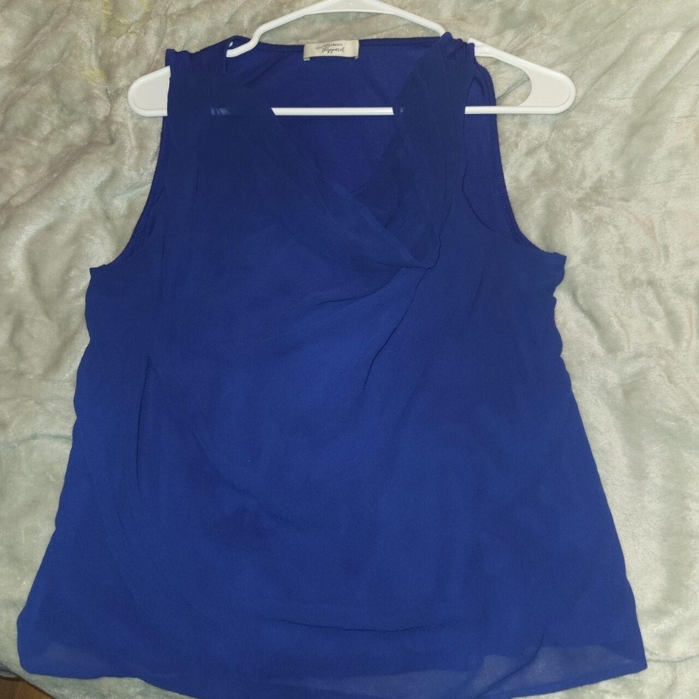 Beacon Cobalt Blue Sleeveless Top